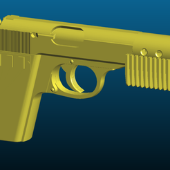 Screenshot_2020-11-08_23-26-39.png Free STL file Star Wars inspired heavy blaster pistol BlasTech PK-184 - Kitbash・3D print design to download, Tse
