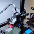 Ender 3, 3 V2, 3 pro, 3 max, двойной 40-мм осевой вентилятор hot end duct / fang. CR-10, прямой привод Micro Swiss и совместимость с боуденом. Для печати не требуется поддержка