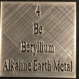 IMG_2539.jpeg Tile Stencil - Periodic table - Beryllium