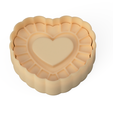 2.png HEART - JAM/ JELLY/ JELLO - COOKIE CUT AND PRESS - THUMBPRINT COOKIE CUTTER