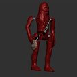 ScreenShot494.jpg Star Wars .stl Chewbacca .3D action figure .OBJ Kenner style.