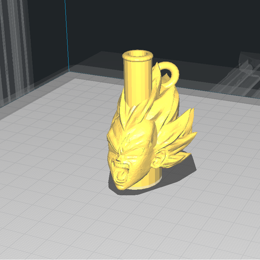 Vegeta nozzle - 3D model önizlemesi