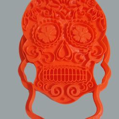 Calabera.jpg Coconut Skull, Cookie Cutter, Cookies Cutter, Aroma Base