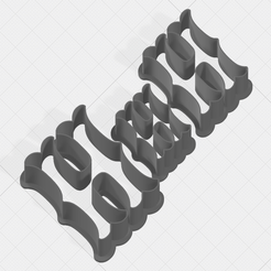 H SCK 5-7-9cm.png Letter H Collection Cookie Cutter