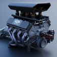 35.jpg 3D file Ford Mustang Hoonicorn・3D printer design to download