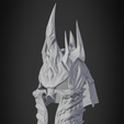 LynchkingHelmet34FrontH.png Lich King Helmet from World of WarCraft for Cosplay