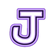 J v1.stl Alphabet cutters