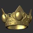 crownV2-classic-top-with-pearl-03.jpg Princess Peach Crown V02 Classic top