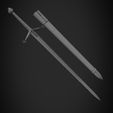 ClaymoreClassic3Wire.jpg Dark Souls Claymore Sword for Cosplay