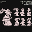 Stocking_Standard_Display.png Panty & Stocking STL for 3D Printing