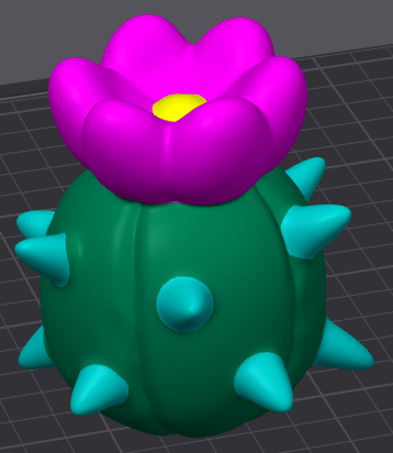 Cactus Spike STL File for 3D printingCults