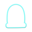 1.png Tombstone Cookie Cutter | STL File