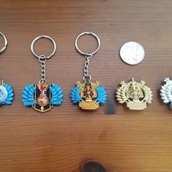 03f5d641ce9997a94f71b7faa326dd83_display_large.jpg Free STL file DotA 2 Ranking Keychains・3D print object to download