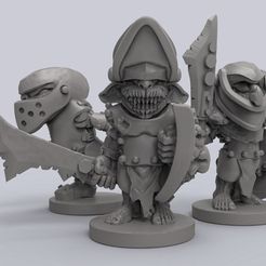 494b44c525cd7634a4c08cc924a05d6c_display_large.jpg Free STL file Armoured Goblins・Design to download and 3D print, duncanshadow