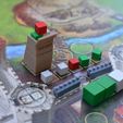 Siegetower_1.JPG Stronghold - Siege tower - Boardgame components