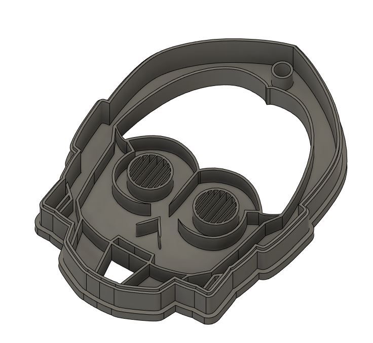 Download STL file CP3O Cookie Cutter • 3D printable model ・ Cults