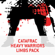 catafrac-heavy-warriors-limbs-kit-alt.png 3D file Catafrac Heavy Armoured Warriors - Limbs Pack・3D printing idea to download