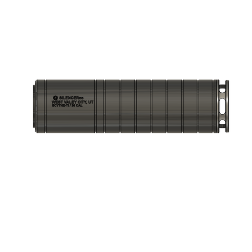 SilencerCo Scythe Ti Black Style Suppressor - 14mm CCW
