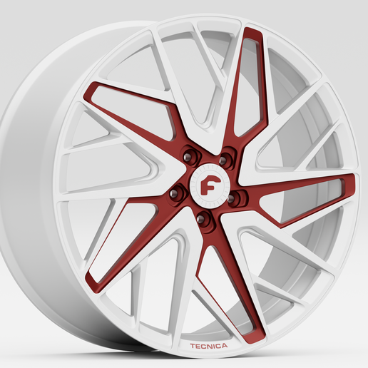 Forgiato Tec Mono 1.17 Rim 3D Model