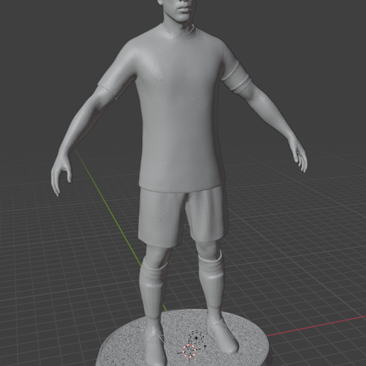 ⚽ Clarence Seedorf statue - soccer football figure・Free STL File