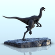 93.png Gallimimus dinosaur (20) - High detailed Prehistoric animal HD Paleoart