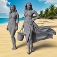NguoiBaiBien0000000-Camera-3.jpg Summer Girl 3D Model Pack 3D print model