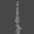 Image0035.png Genshin Impact - Dragon's Bane - Digital 3D Model Files - Divided for 3D Printing -  Xiangling Cosplay