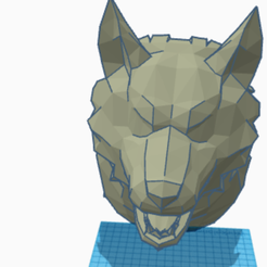 Screenshot-2023-06-05-222229.png STL file wolf headphone stand・3D print design to download