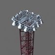 Flutlichtmast-2.jpg Floodlight mast for port facility or ship model