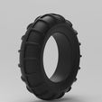 09.jpg Diecast mud dragster front tire 2 Scale 1 to 10