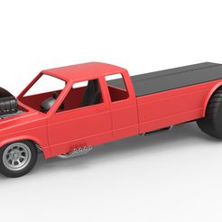 1.jpg 3D file Diecast pulling truck 2wd 2 Scale 1:25・Template to download and 3D print, CosplayItemsRock