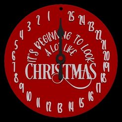 BPR_Render1.jpg Adventskalender Uhr Niedlicher Weihnachts-Countdown