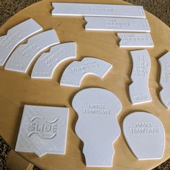 IMG_20180520_144706.jpg Бесплатный STL файл Gaslands - Movement Templates・3D-печатная модель для загрузки