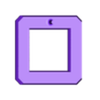 PlayPiece_TicTacToe-SquareOpen_6X6.stl Tic Tac Toe Play Piece - "Open Square"