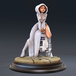 2.jpg 3D file Star Leia・Design to download and 3D print, lilia3dprint