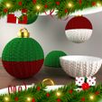 ESFERA-FOTO-3.jpg CHRISTMAS CROCHET-GIFT CONTAINER SPHERE - WITHOUT HOLDERS