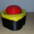20200930_180739.jpg Free STL file Emergency button for limit switch / buzzer・3D print design to download
