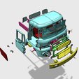 LC-10.png 1/14 Leyland Super Comet cabin