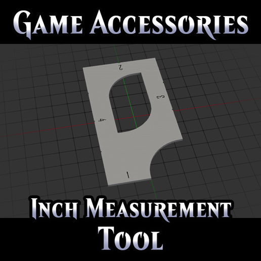 Free 3D file Inch Measurement Tool 🎲 ・3D print design to download・Cults