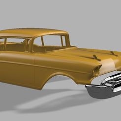 1.jpg Fichier STL 1/12 scale 1957 bell air・Design pour imprimante 3D à télécharger