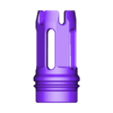 Flash Hider_V1.STL Flash Hider_V1 / Airsoft / 14mm_CCW