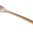7.jpg Cuchara de madera Modelo 3D