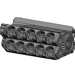 HDS 68 RAM RAIL for mount on the shotgun weaver, picantinny