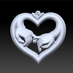 love_hands1.jpg Archivo STL gratis manos de amor・Diseño de impresión 3D para descargar