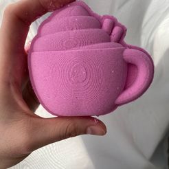 mqb6UJ-on5g.jpg STL file Bath Bomb Mug・3D printer design to download