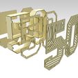 50_modelo-3d_Tapa-Estrella_render-ensamble.jpeg 3D Number 50 Gift Box Design For Laser Cut & CNC Router