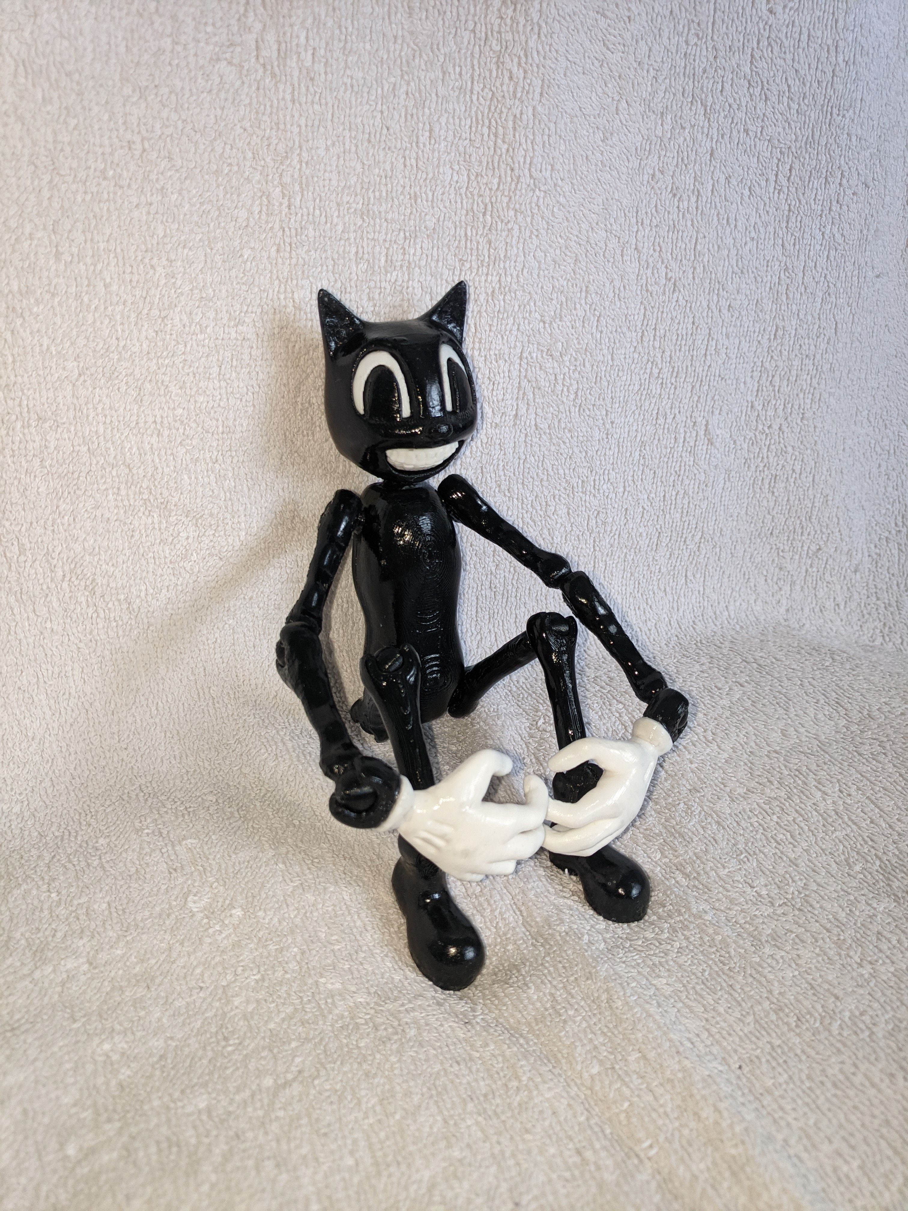 Download 3mf File Cartoon Cat V2 Scp 3d Print Design Cults