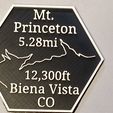 20230623_162858_HDR.jpg Maverick's Trail Badge Hexagon Mt. Princeton Buena Vista Colorado