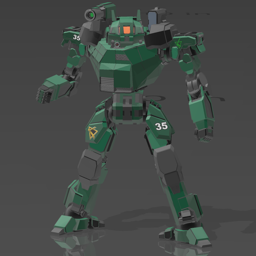 American Mecha Serval_SER-1B