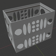 Stack.png Scatola impilabile per l'organizzazione dei cavi / Stackable cable organizer box